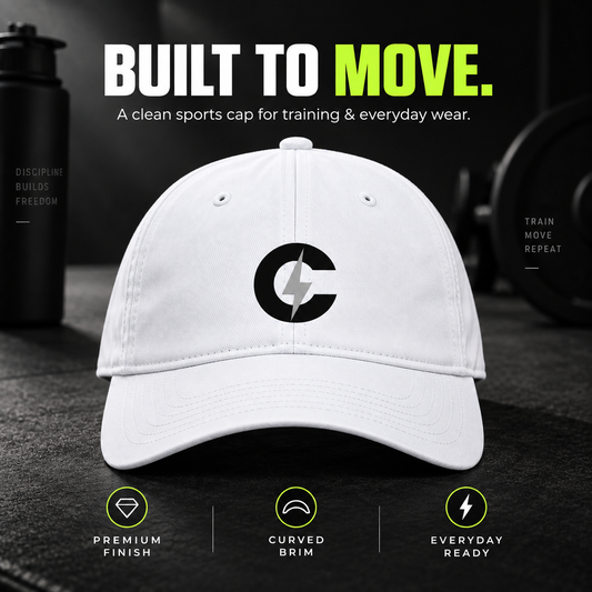 Chaze Fit Performance Sports Cap - Structured Cotton Drill